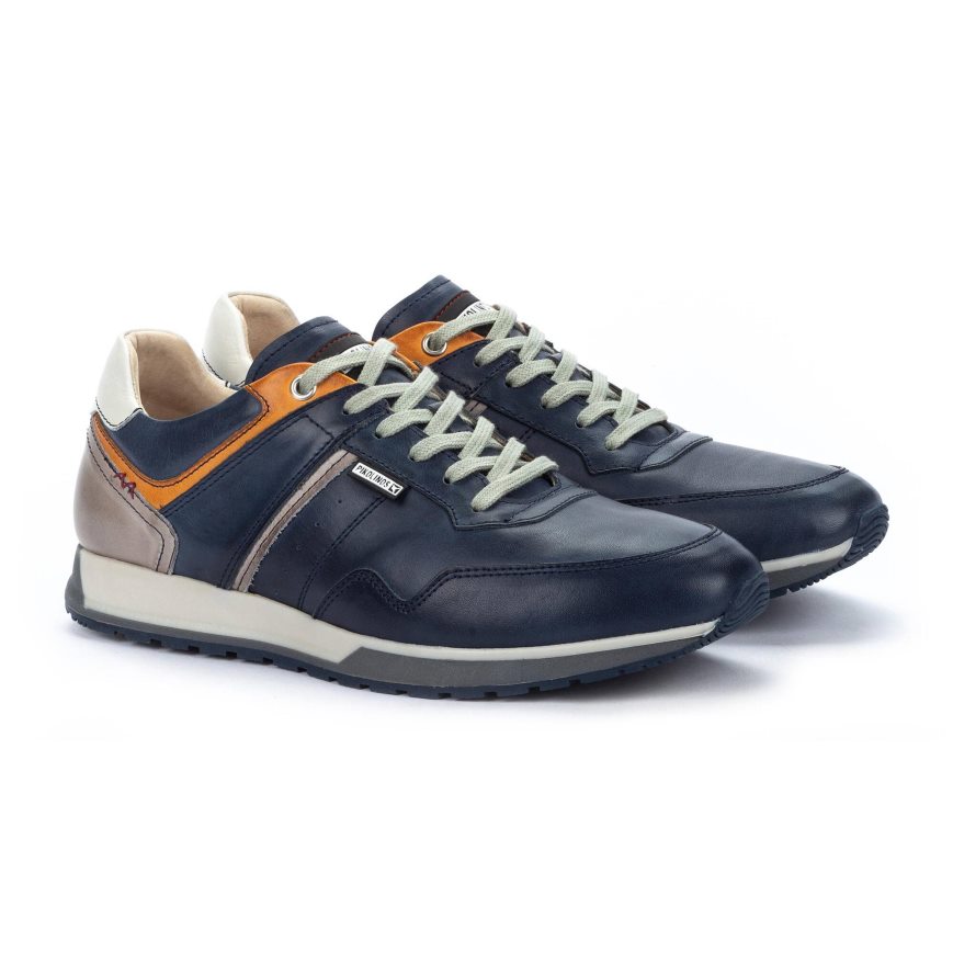 Men's Pikolinos CAMBIL Sneakers Blue | NZ R95Q271